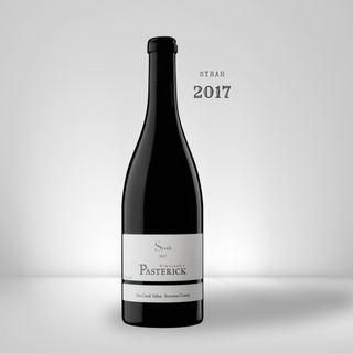 2017 Dry Creek Valley Rose of Estate Syrah red wine bottle
