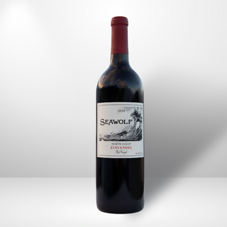red wine bottle Seawolf vineyard California Mendocino County