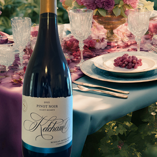 Allie’s Reserve Pinot Noir, 2021 WINE BOTTLE, GARDEN