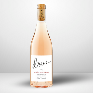 2023 Rosé of Zinfandel Olson Vineyard rose wine bottle Sonoma California