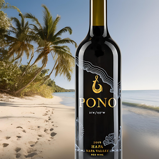 Hapa Red Blend 2019  Red Wine Bottle