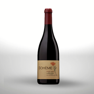 Red wine bottle Sonoma Coast Boheme
