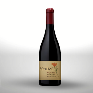 Red wine bottle Sonoma Coast Boheme
