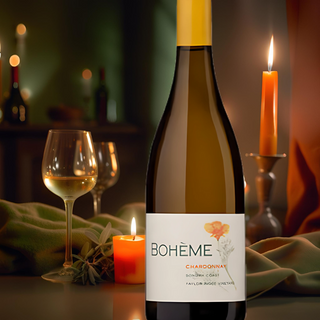 white wine Chardonnay Sonoma Boheme