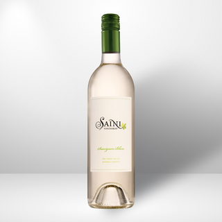 white wine bottle Saini vineyard wine bottle Sonoma  California